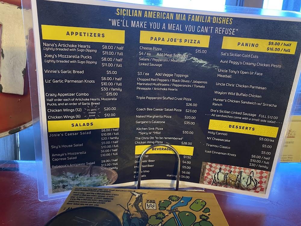 Papas Ranch House Menu image 3